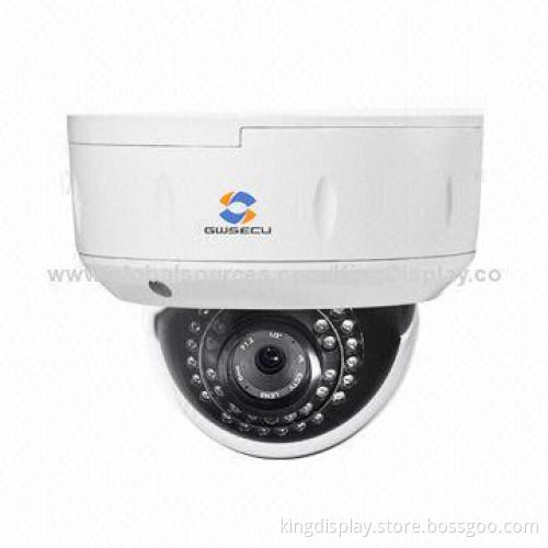 CCTV IR IP66 Dome Security Camera, 1,000TVL, 1/3-inch Sony CMOS Sensor